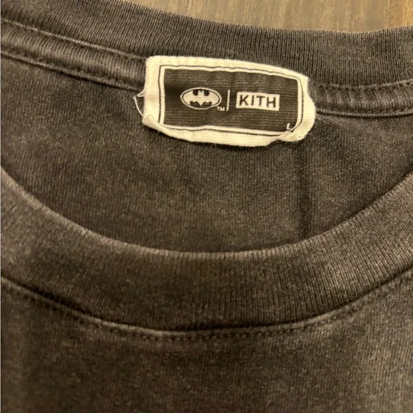 Kith Charcoal Batman Logo Tee - Picture 3 of 4